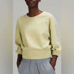 Lululemon Textured Crewneck Pullover